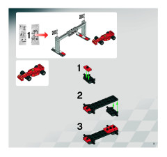 LEGO 8153 instructions page 3 – build guide