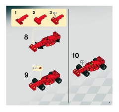 LEGO 8153 instructions page 5 – build guide