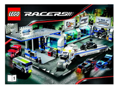 LEGO 8154 instructions page 1 – build guide