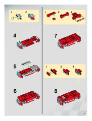 LEGO 8154 instructions page 11 – build guide