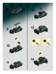 LEGO 8154 instructions page 14 – build guide