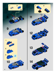 LEGO 8154 instructions page 16 – build guide