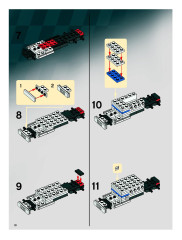 LEGO 8154 instructions page 18 – build guide