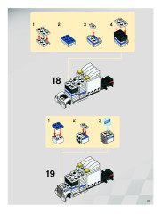 LEGO 8154 instructions page 21 – build guide