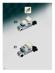 LEGO 8154 instructions page 22 – build guide