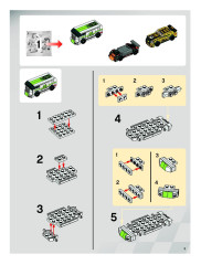 LEGO 8154 instructions page 3 – build guide