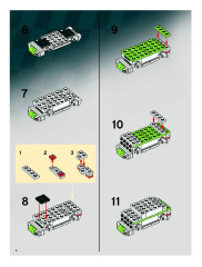 LEGO 8154 instructions page 4 – build guide