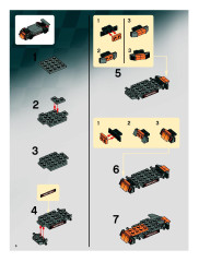 LEGO 8154 instructions page 6 – build guide