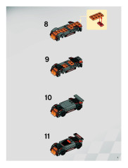 LEGO 8154 instructions page 7 – build guide