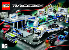 LEGO 8154 instructions page 1 – build guide