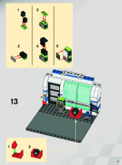 LEGO 8154 instructions page 11 – build guide