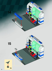 LEGO 8154 instructions page 12 – build guide