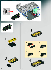 LEGO 8154 instructions page 2 – build guide