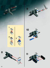 LEGO 8154 instructions page 24 – build guide