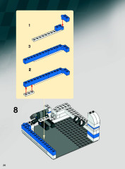 LEGO 8154 instructions page 26 – build guide