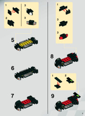 LEGO 8154 instructions page 3 – build guide