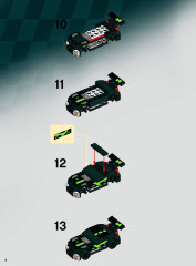 LEGO 8154 instructions page 4 – build guide