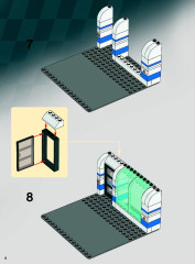 LEGO 8154 instructions page 8 – build guide