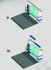 LEGO 8154 instructions page 9 – build guide