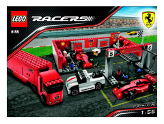 LEGO 8155 instructions page 1 – build guide