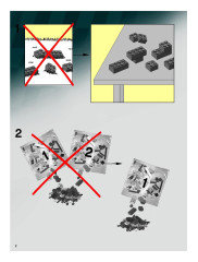 LEGO 8155 instructions page 2 – build guide
