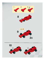 LEGO 8155 instructions page 5 – build guide