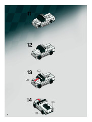 LEGO 8155 instructions page 8 – build guide
