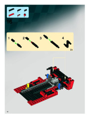 LEGO 8156 instructions page 12 – build guide