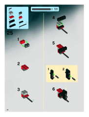 LEGO 8156 instructions page 20 – build guide