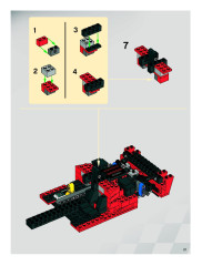LEGO 8156 instructions page 21 – build guide