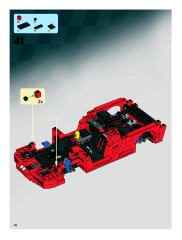 LEGO 8156 instructions page 38 – build guide