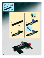 LEGO 8156 instructions page 4 – build guide