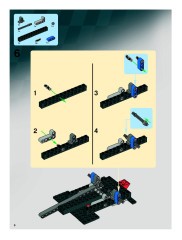 LEGO 8156 instructions page 6 – build guide