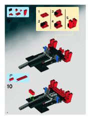 LEGO 8156 instructions page 8 – build guide