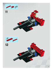 LEGO 8156 instructions page 9 – build guide