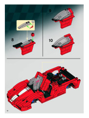 LEGO 8156 instructions page 10 – build guide