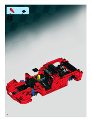 LEGO 8156 instructions page 2 – build guide