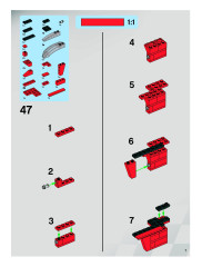 LEGO 8156 instructions page 7 – build guide