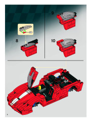 LEGO 8156 instructions page 8 – build guide