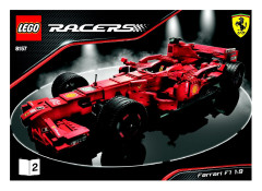 LEGO 8157 instructions page 1 – build guide