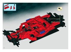 LEGO 8157 instructions page 8 – build guide