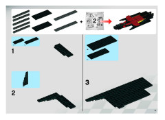 LEGO 8157 instructions page 13 – build guide