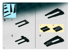 LEGO 8157 instructions page 20 – build guide