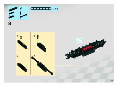 LEGO 8157 instructions page 43 – build guide