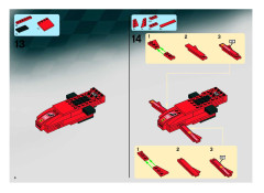 LEGO 8157 instructions page 6 – build guide