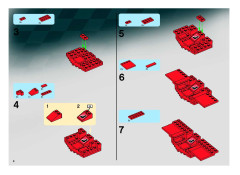 LEGO 8157 instructions page 8 – build guide