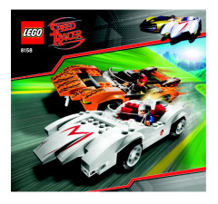 LEGO 8158 instructions page 1 – build guide