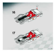 LEGO 8158 instructions page 11 – build guide