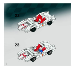 LEGO 8158 instructions page 14 – build guide