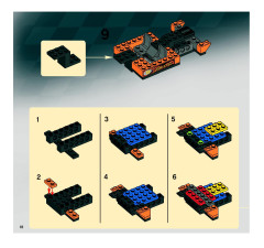 LEGO 8158 instructions page 18 – build guide